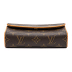 Shoulder Bag Florentine Brown Monogram Canvas