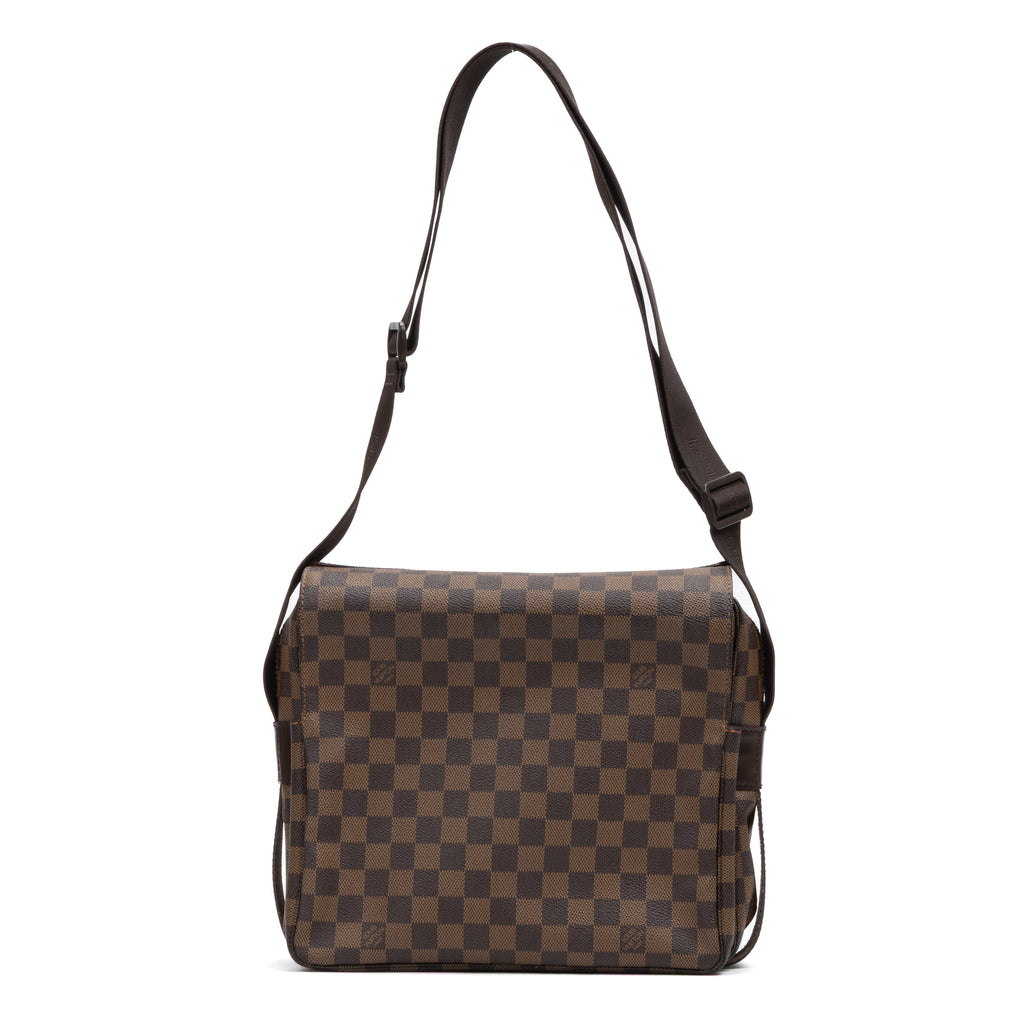 Shoulder Bag Naviglio Brown Damier Ebene