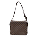 Shoulder Bag Naviglio Brown Damier Ebene