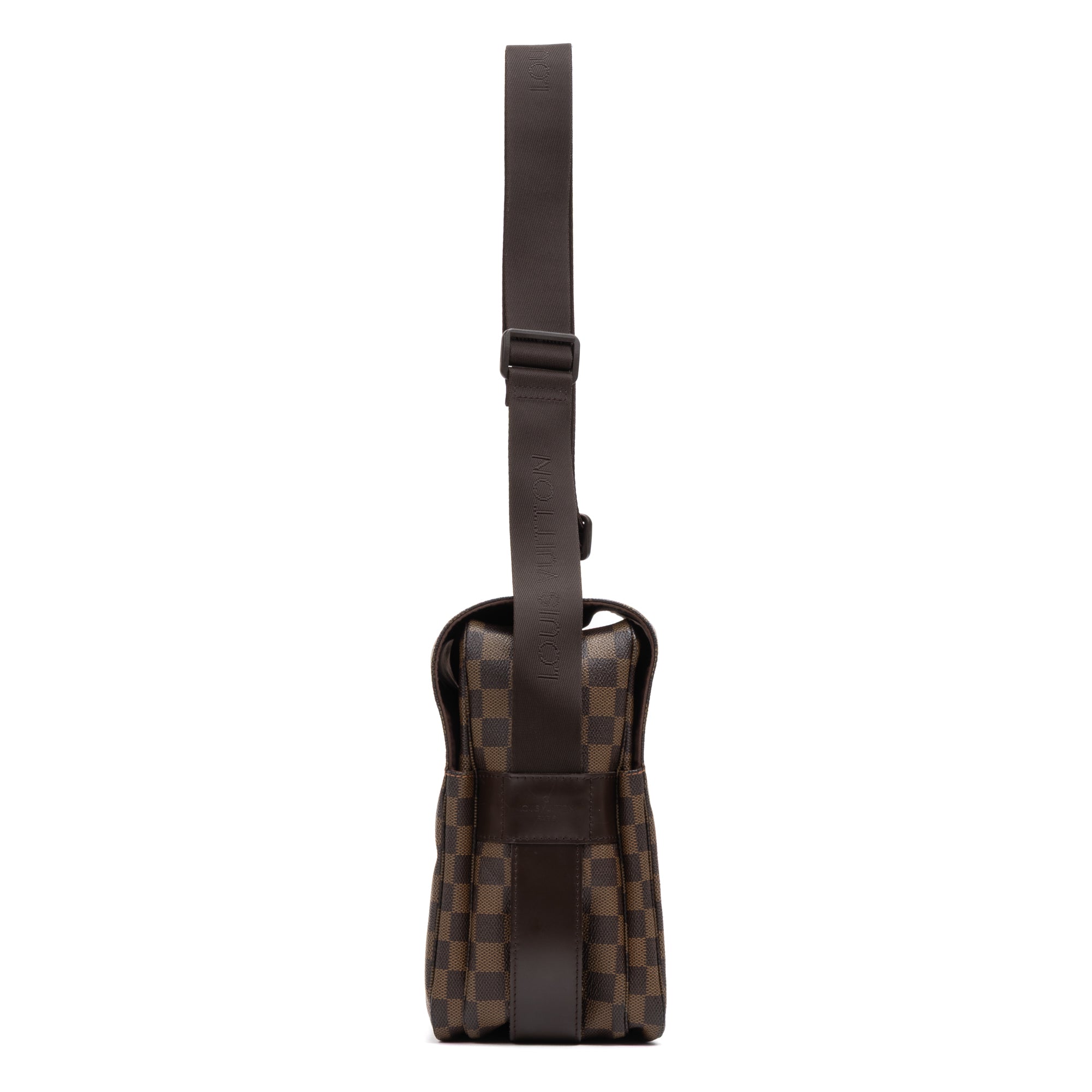 Shoulder Bag Naviglio Brown Damier Ebene