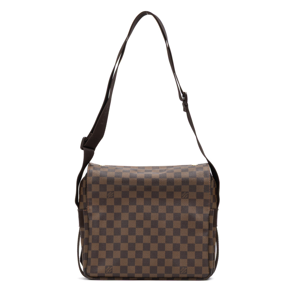 Shoulder Bag Naviglio Brown Damier Ebene