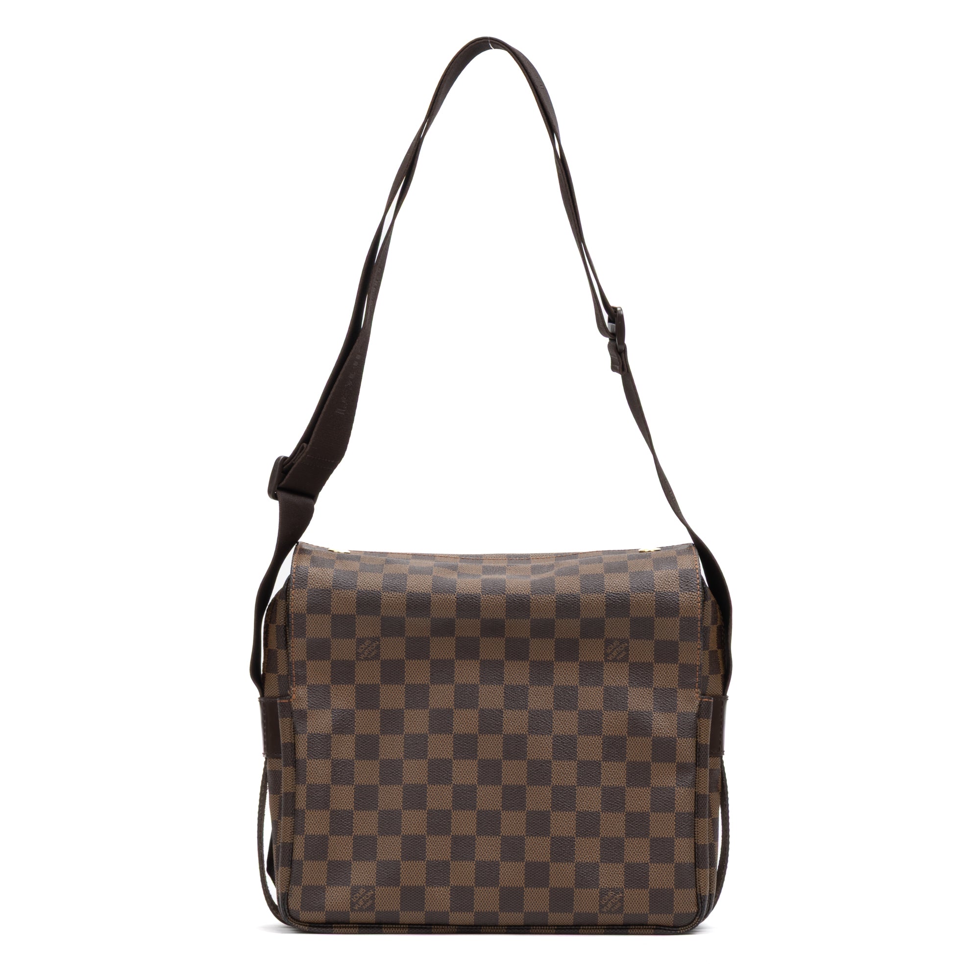 Shoulder Bag Naviglio Brown Damier Ebene