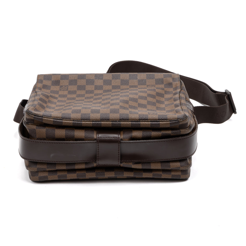 Shoulder Bag Naviglio Brown Damier Ebene