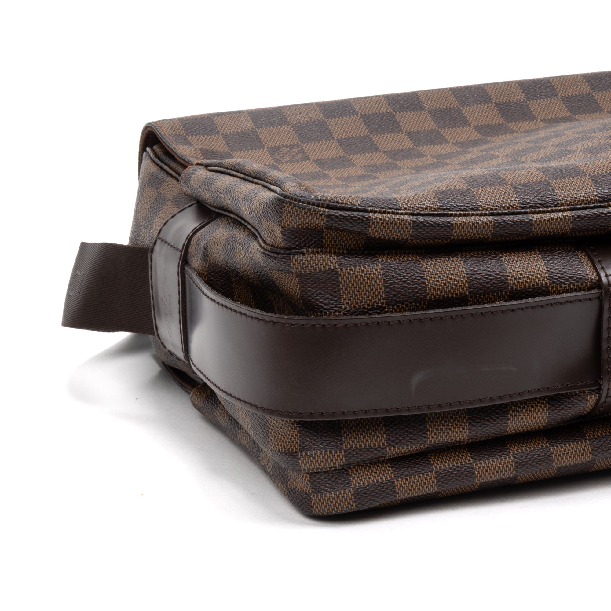 Shoulder Bag Naviglio Brown Damier Ebene