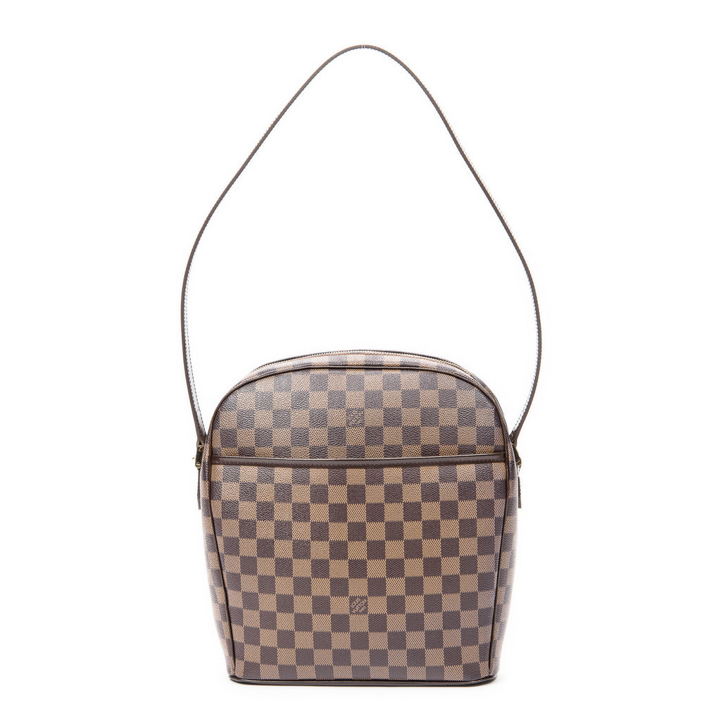 Shoulder Bag Ipanema GM Brown Damier Ebene