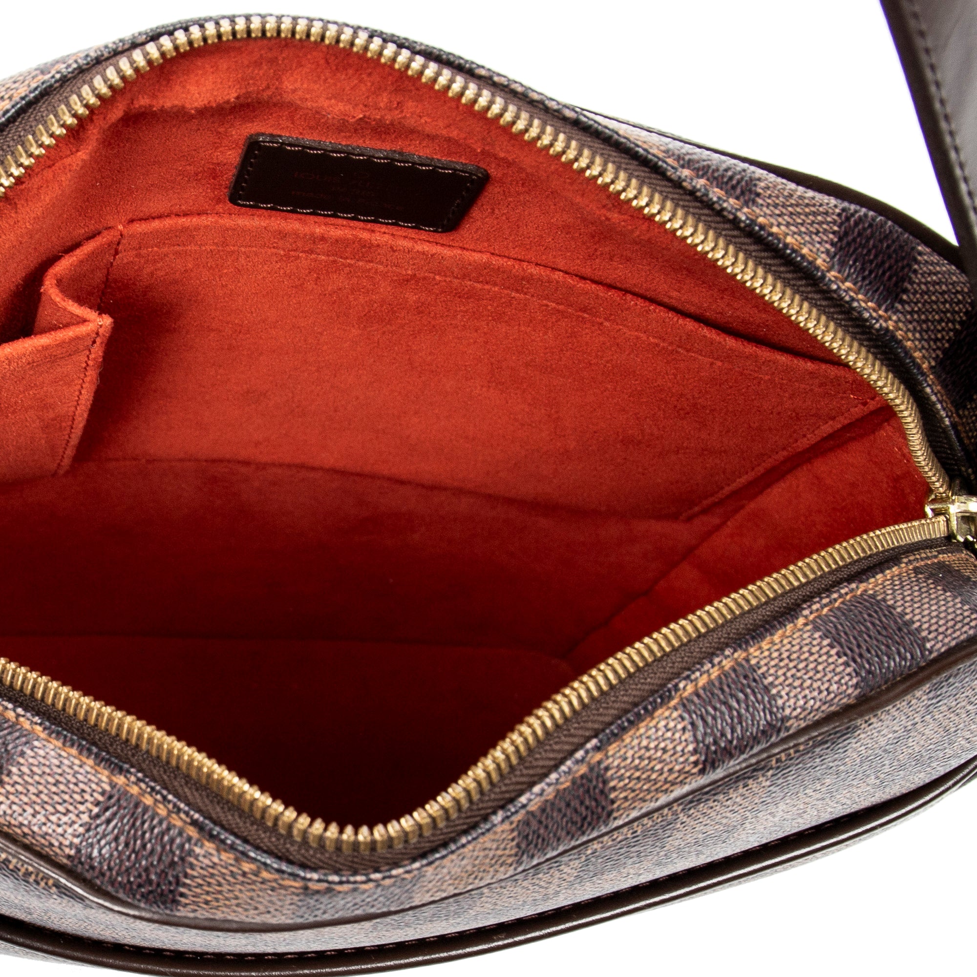 Shoulder Bag Ipanema GM Brown Damier Ebene