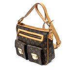 Shoulder Bag Hudson GM Brown Monogram Canvas