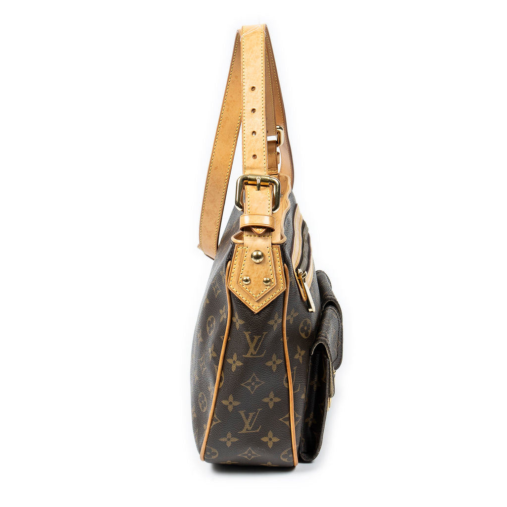 Shoulder Bag Hudson GM Brown Monogram Canvas