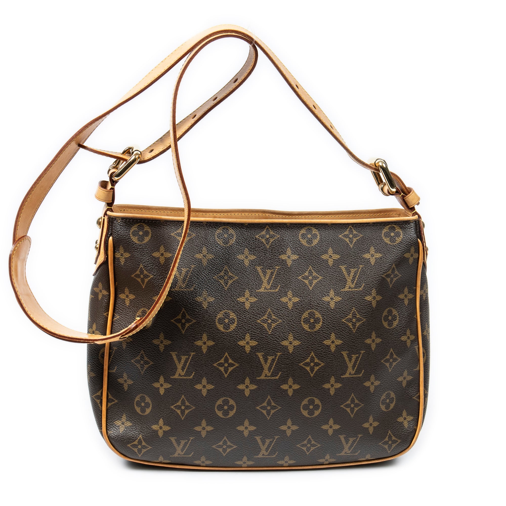 Shoulder Bag Hudson GM Brown Monogram Canvas