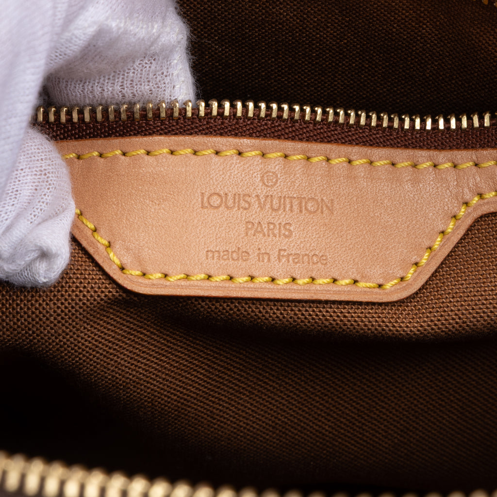 Shoulder Bag Cabas Mezzo Brown Monogram Canvas
