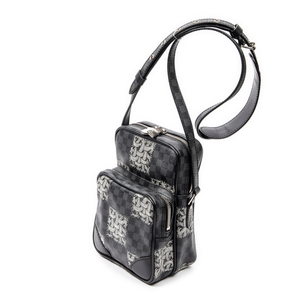 Shoulder Bag Ltd. Ed. Christopher Nemeth Amazone Black Damier Graphite