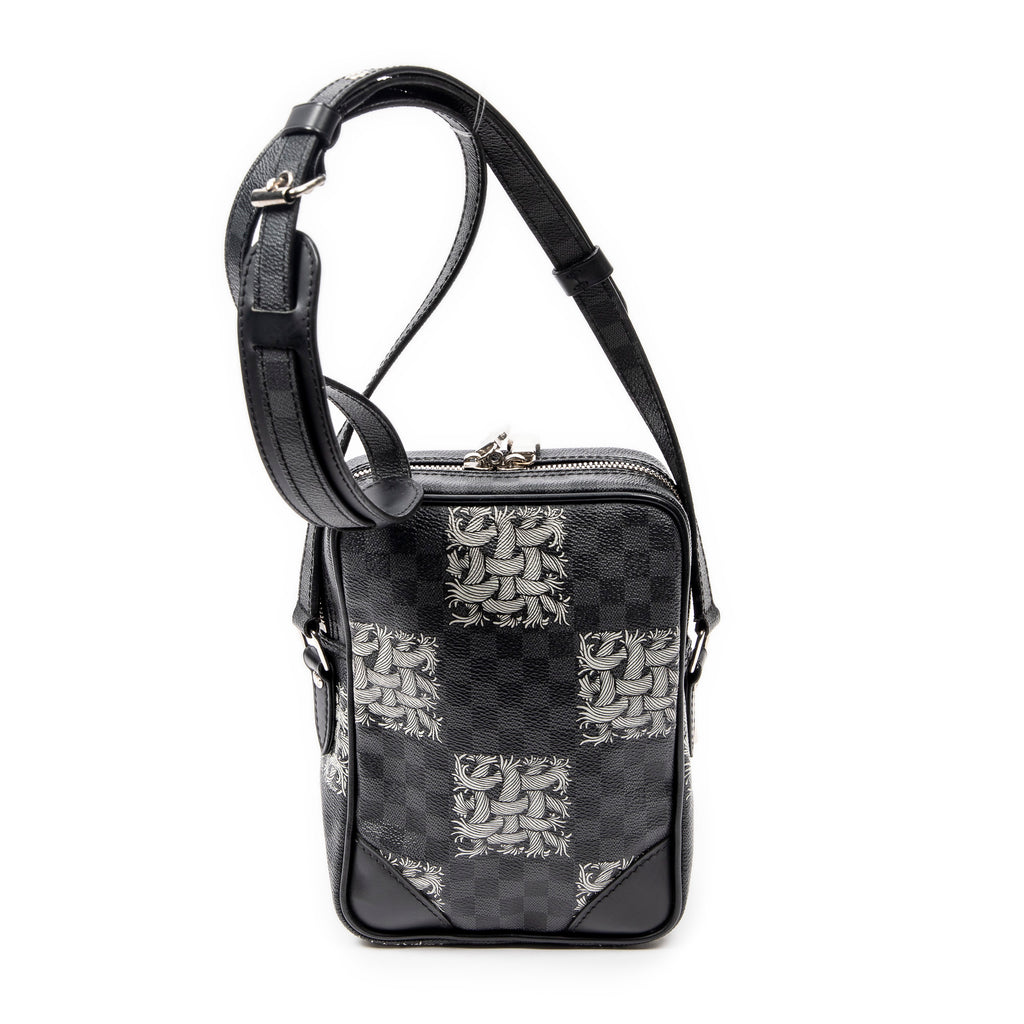 Shoulder Bag Ltd. Ed. Christopher Nemeth Amazone Black Damier Graphite