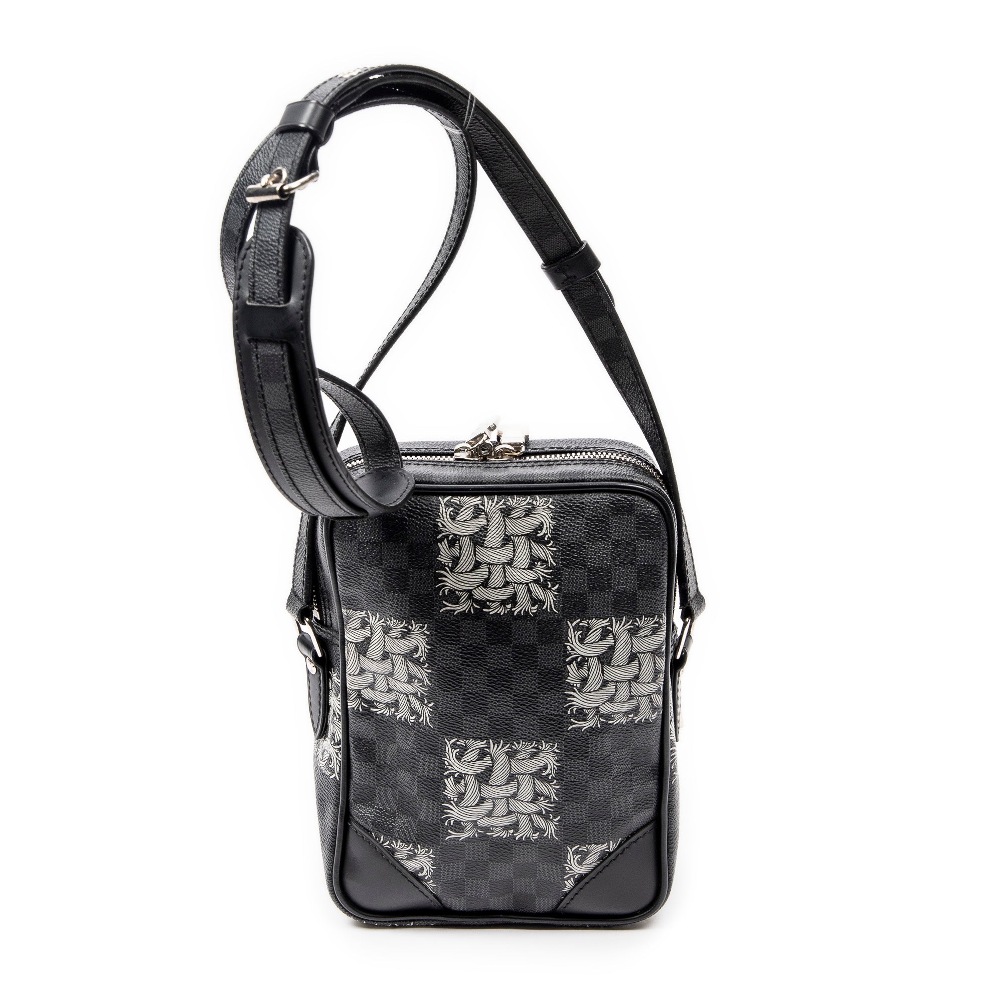 Shoulder Bag Ltd. Ed. Christopher Nemeth Amazone Black Damier Graphite