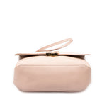 Shoulder Bag Volta Top Handle Pink Taurillon Clemence Leather