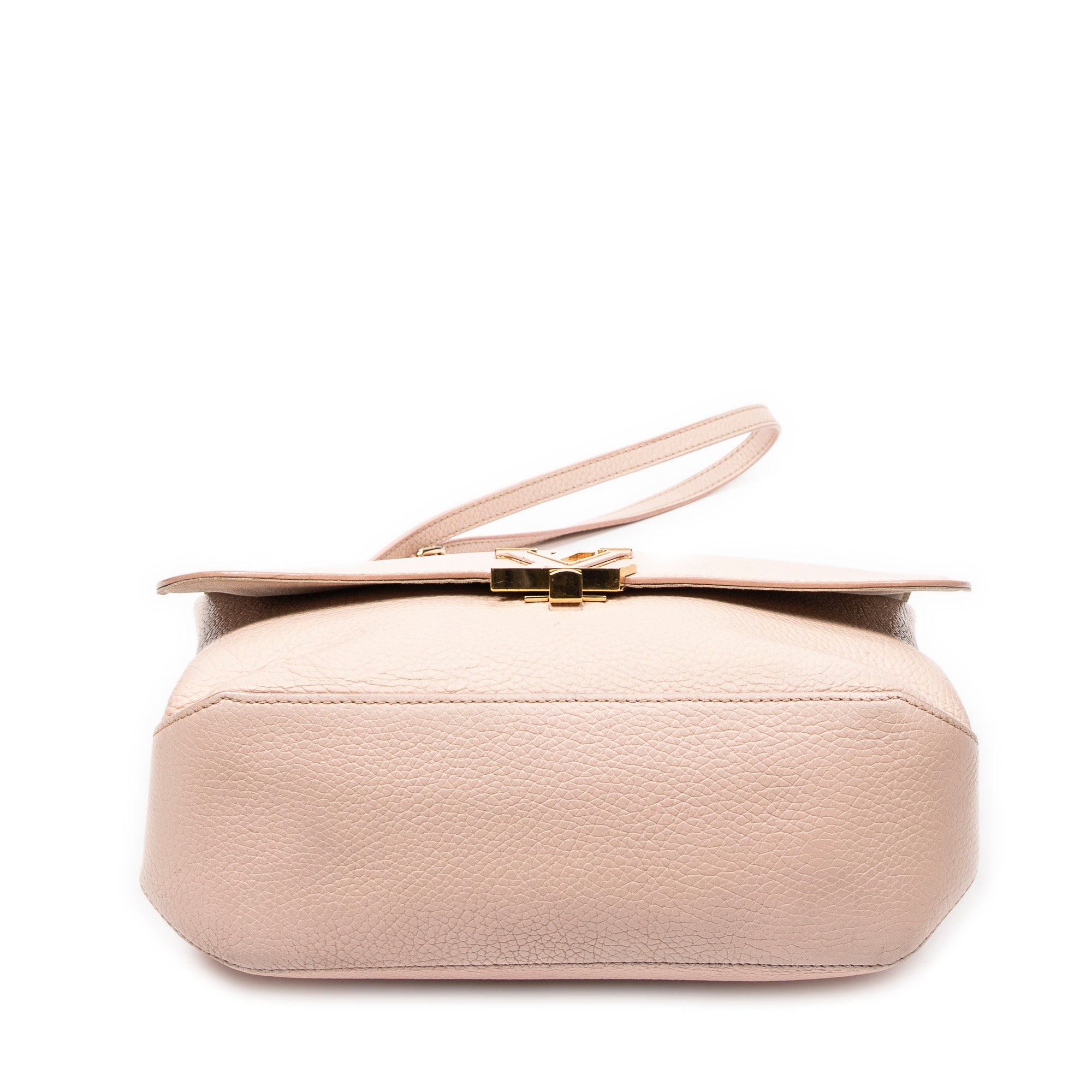 Shoulder Bag Volta Top Handle Pink Taurillon Clemence Leather