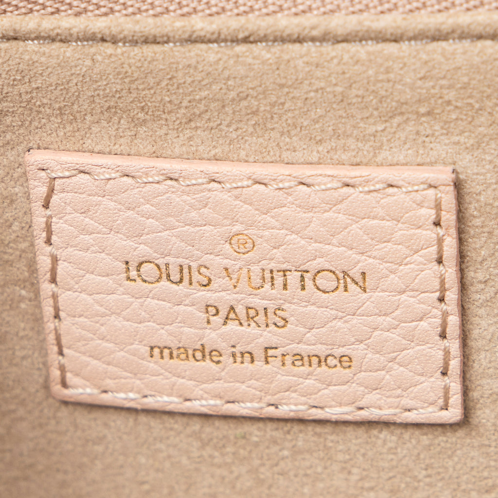Shoulder Bag Volta Top Handle Pink Taurillon Clemence Leather