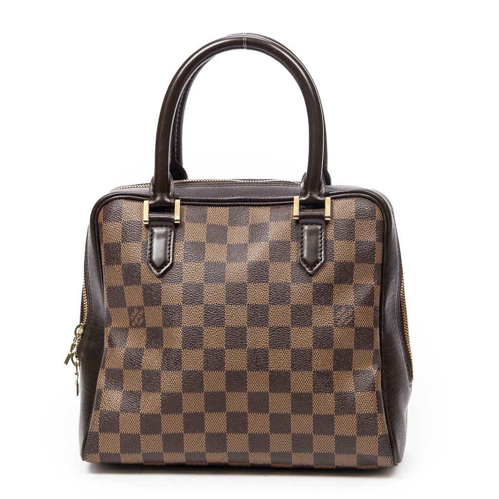Bolso de hombro Brera marrón Damier Ebene