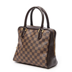 Bolso de hombro Brera marrón Damier Ebene