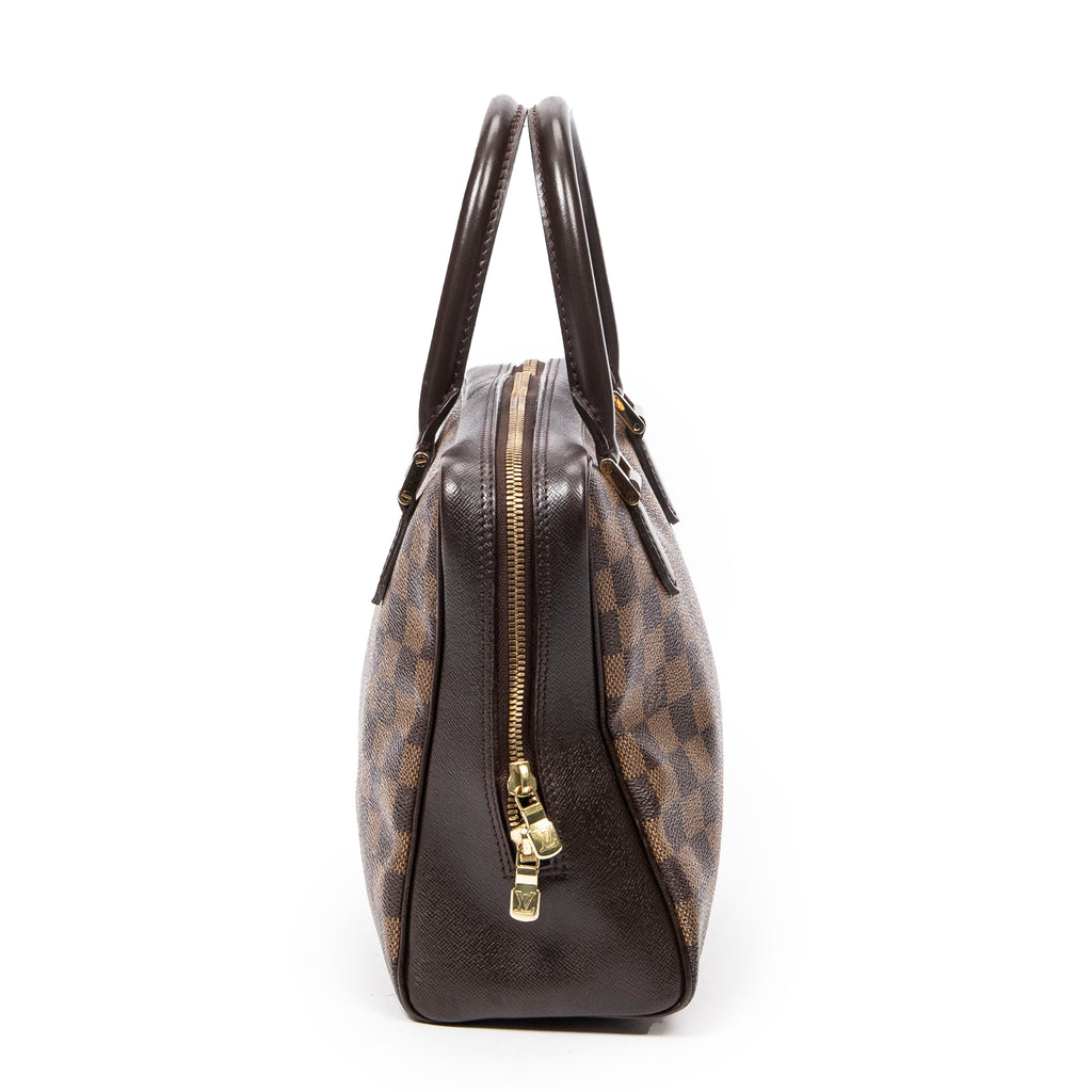 Bolso de hombro Brera marrón Damier Ebene