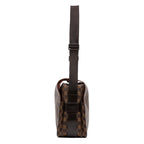Shoulder Bag Naviglio Brown Damier Ebene