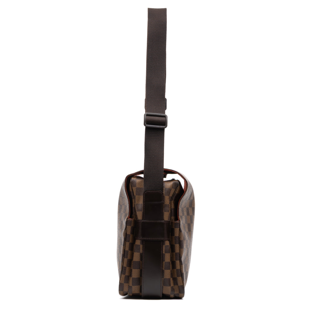 Shoulder Bag Naviglio Brown Damier Ebene