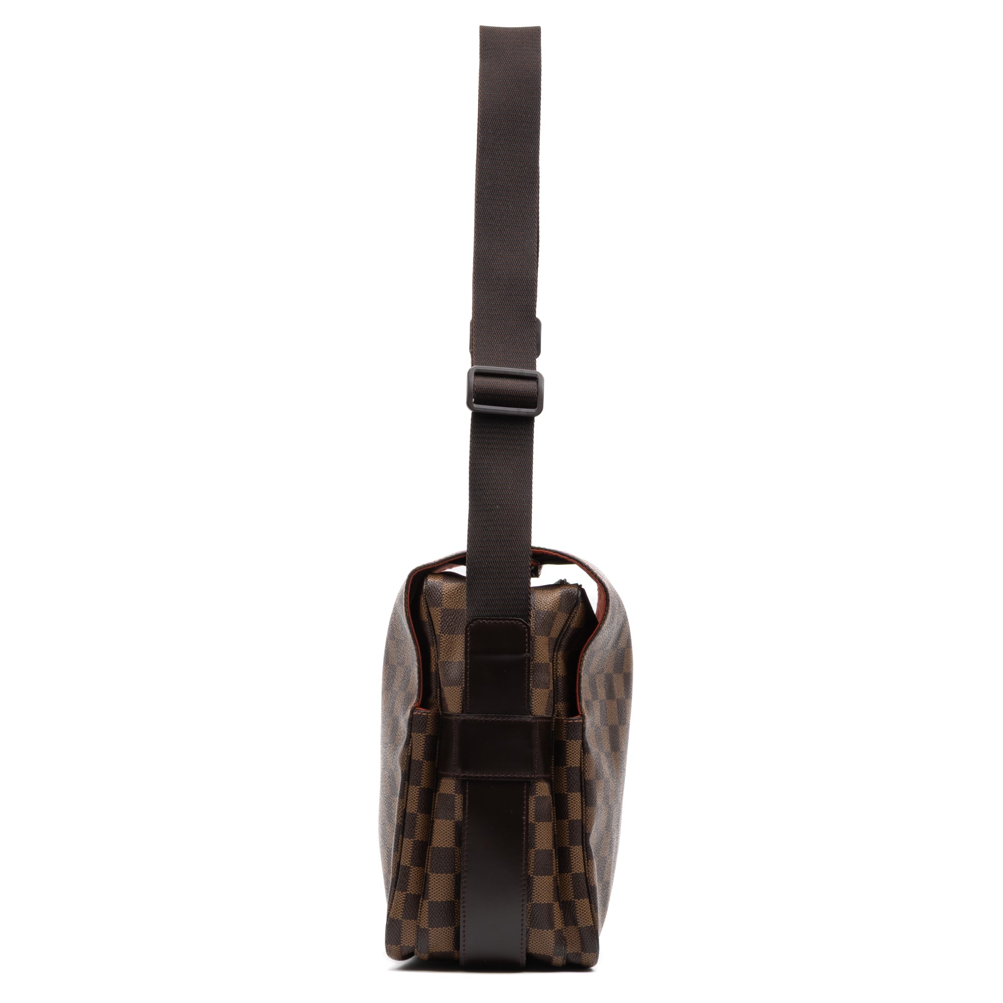 Shoulder Bag Naviglio Brown Damier Ebene