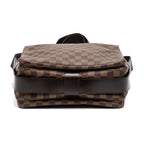 Shoulder Bag Naviglio Brown Damier Ebene
