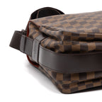 Shoulder Bag Naviglio Brown Damier Ebene