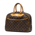 Handbag Deauville Brown Monogram Canvas