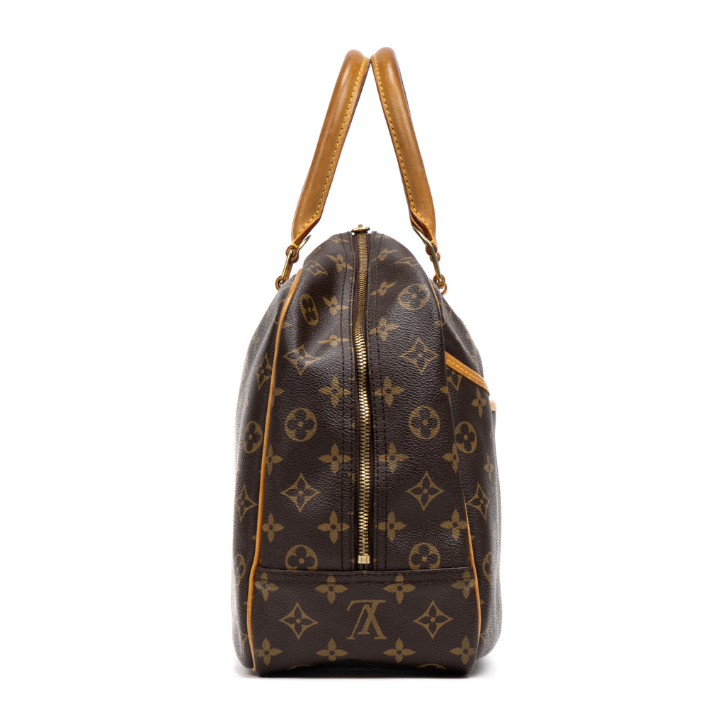 Handbag Deauville Brown Monogram Canvas