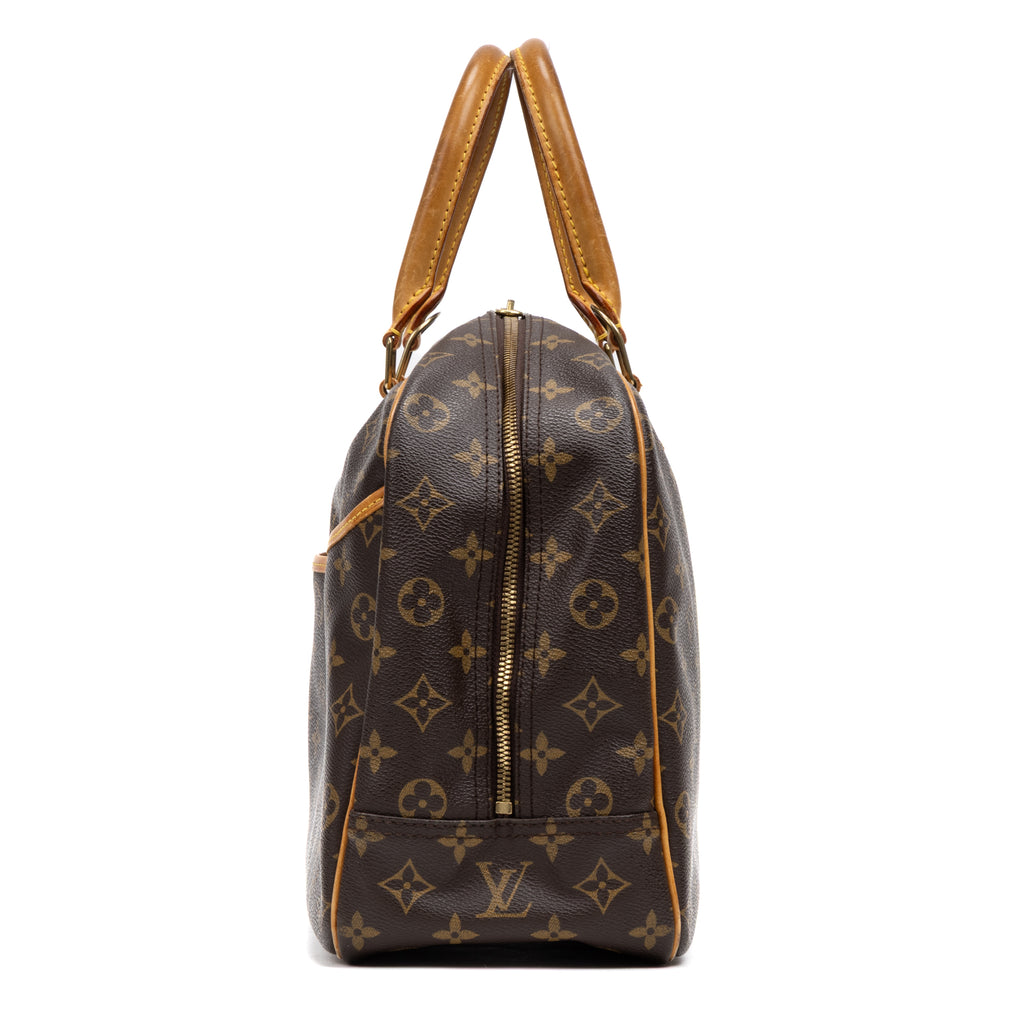 Handbag Deauville Brown Monogram Canvas