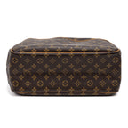 Handbag Deauville Brown Monogram Canvas