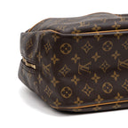 Handbag Deauville Brown Monogram Canvas