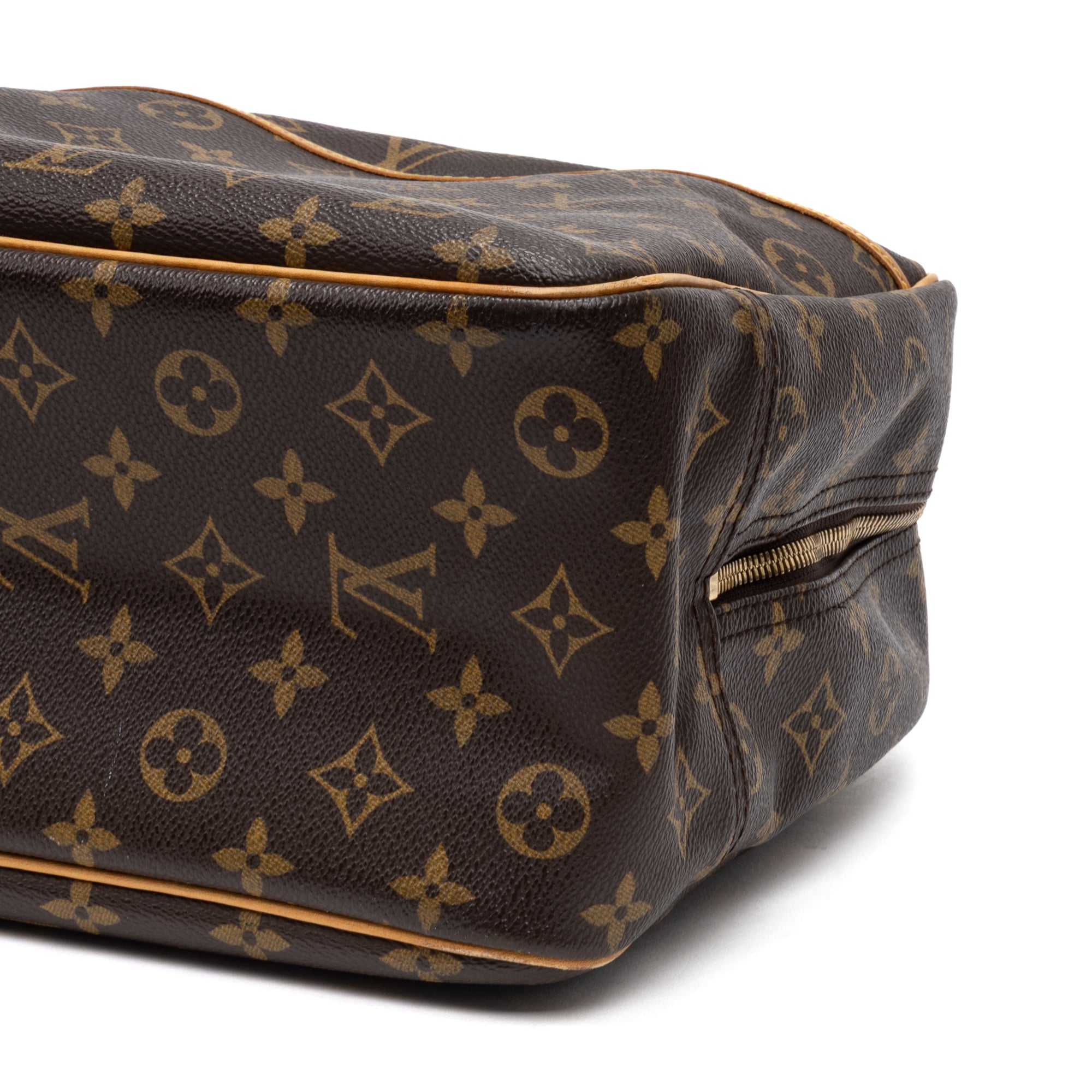 Handbag Deauville Brown Monogram Canvas