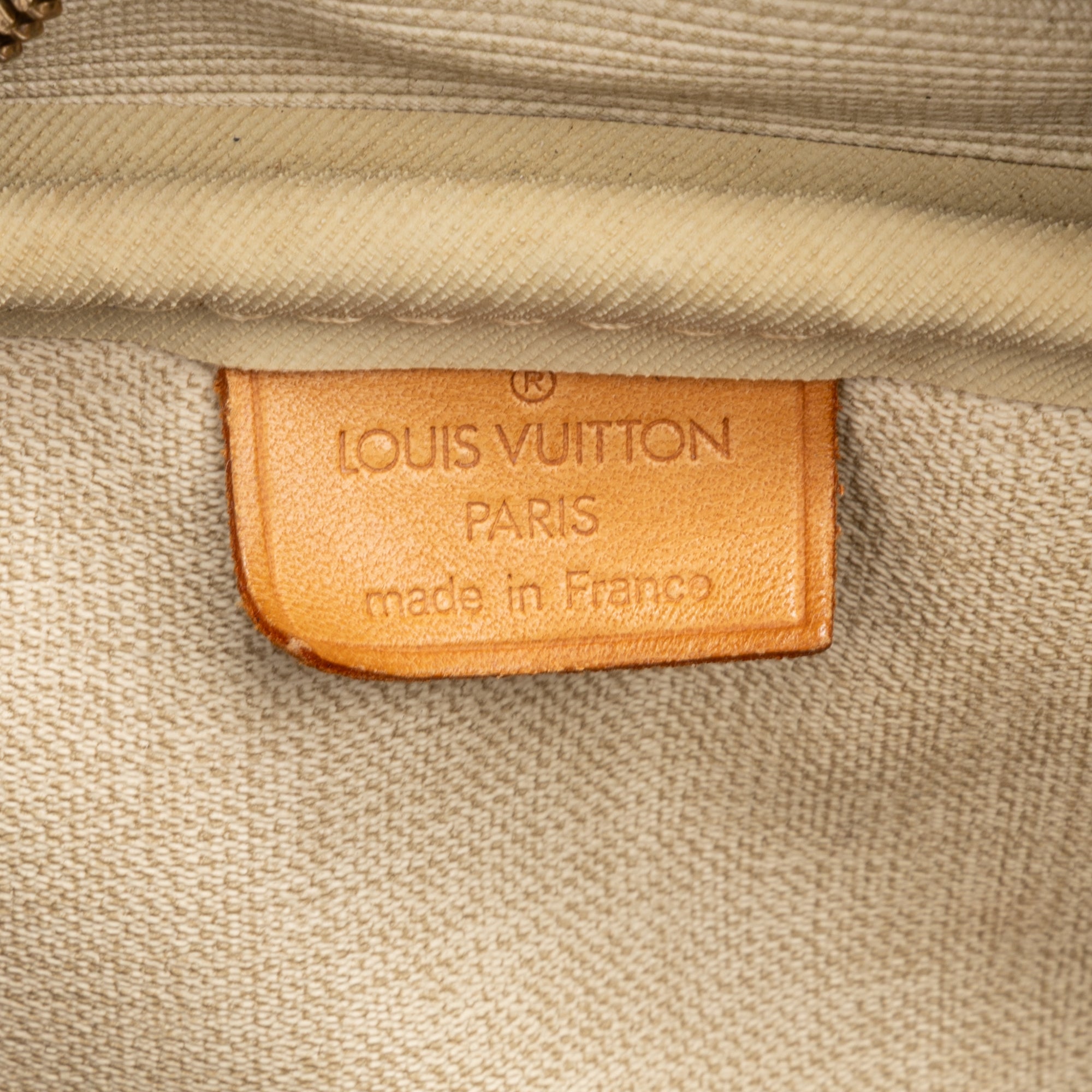 Handbag Deauville Brown Monogram Canvas