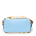 Bolso de Hombro Jeff Koons Turner Neverfull MM Lona Revestida Azul Claro