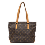 Shoulder Bag Cabas Piano Brown Monogram Canvas