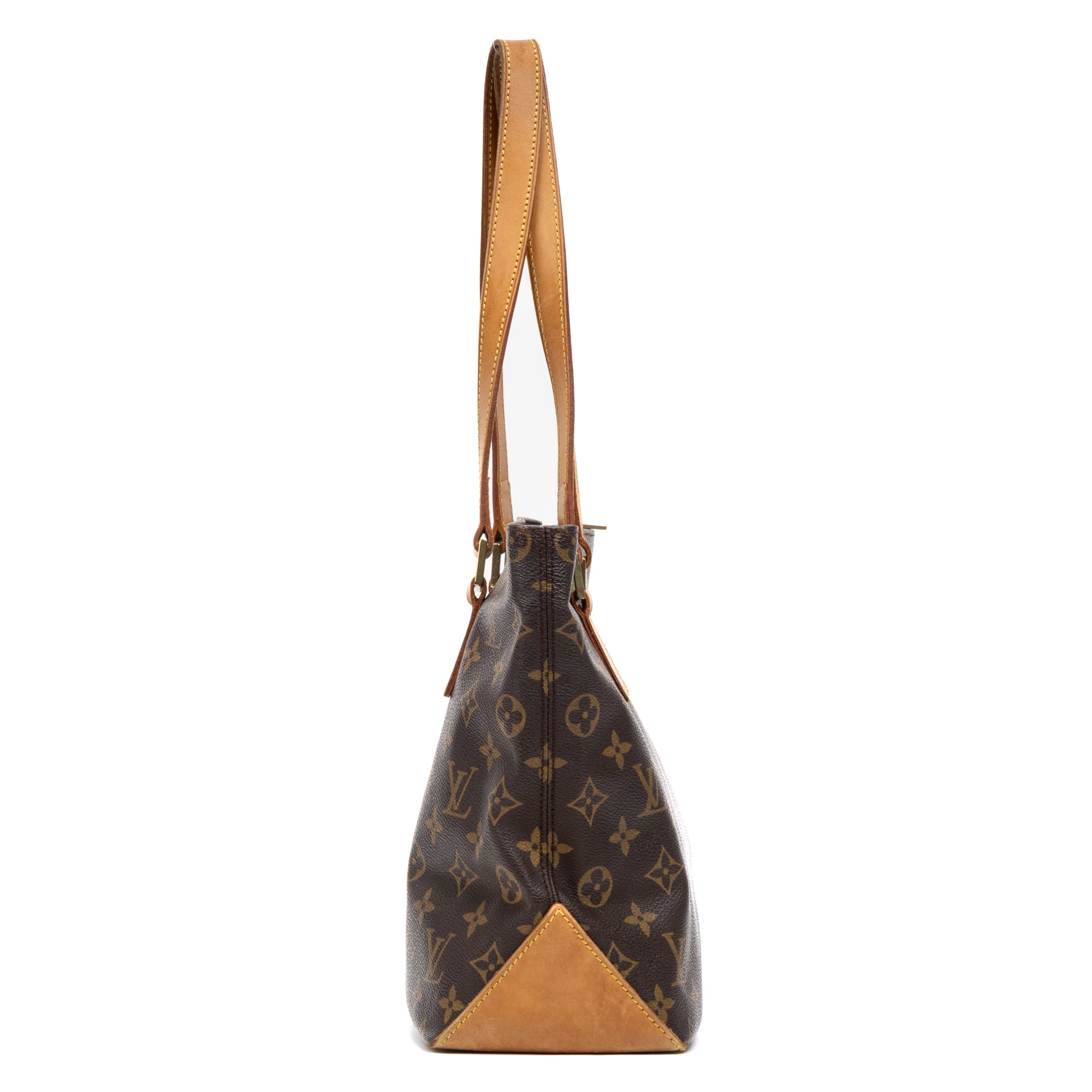 Shoulder Bag Cabas Piano Brown Monogram Canvas