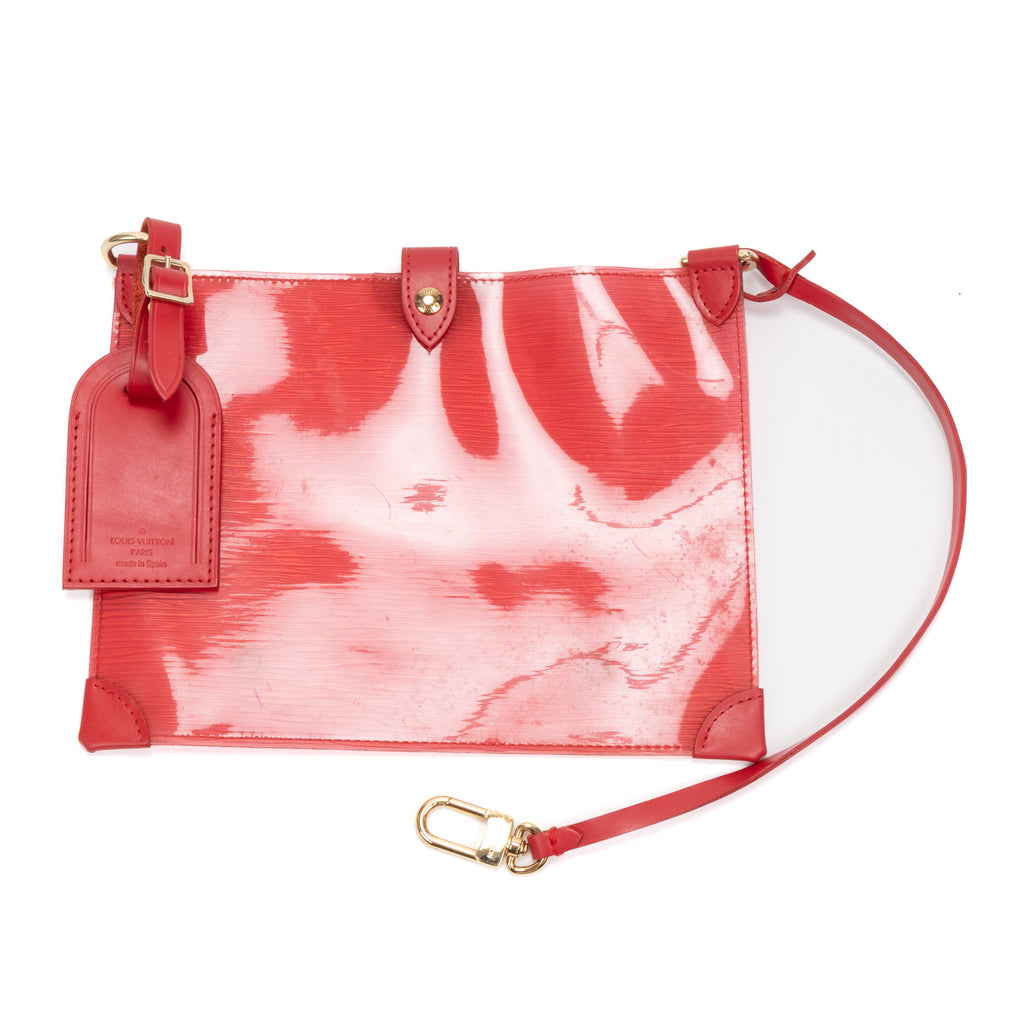 Shoulder Bag Lagoon Bay GM Red Epi Plage