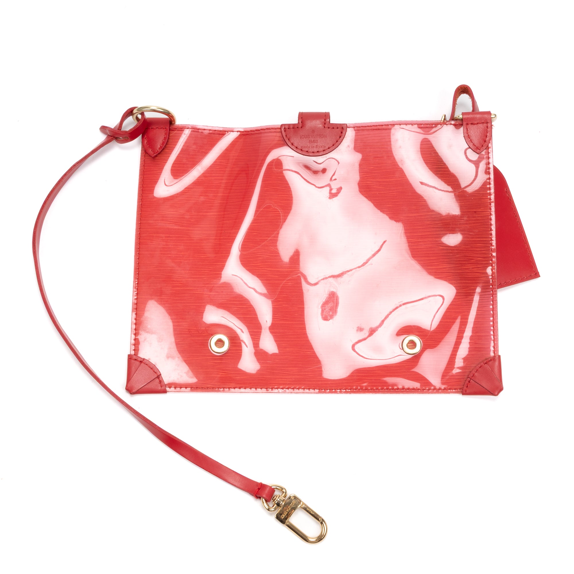 Shoulder Bag Lagoon Bay GM Red Epi Plage