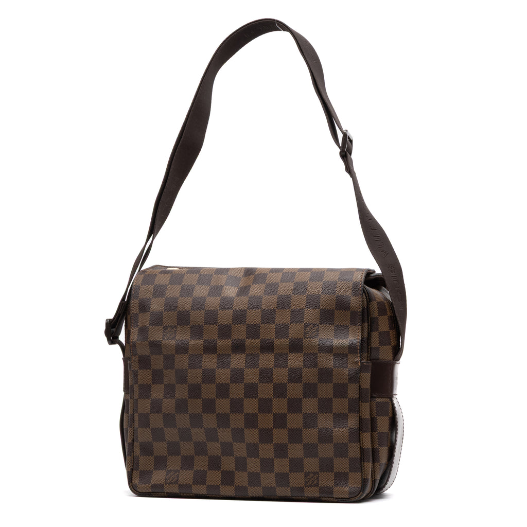 Shoulder Bag Naviglio Brown Damier Ebene