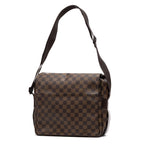 Shoulder Bag Naviglio Brown Damier Ebene