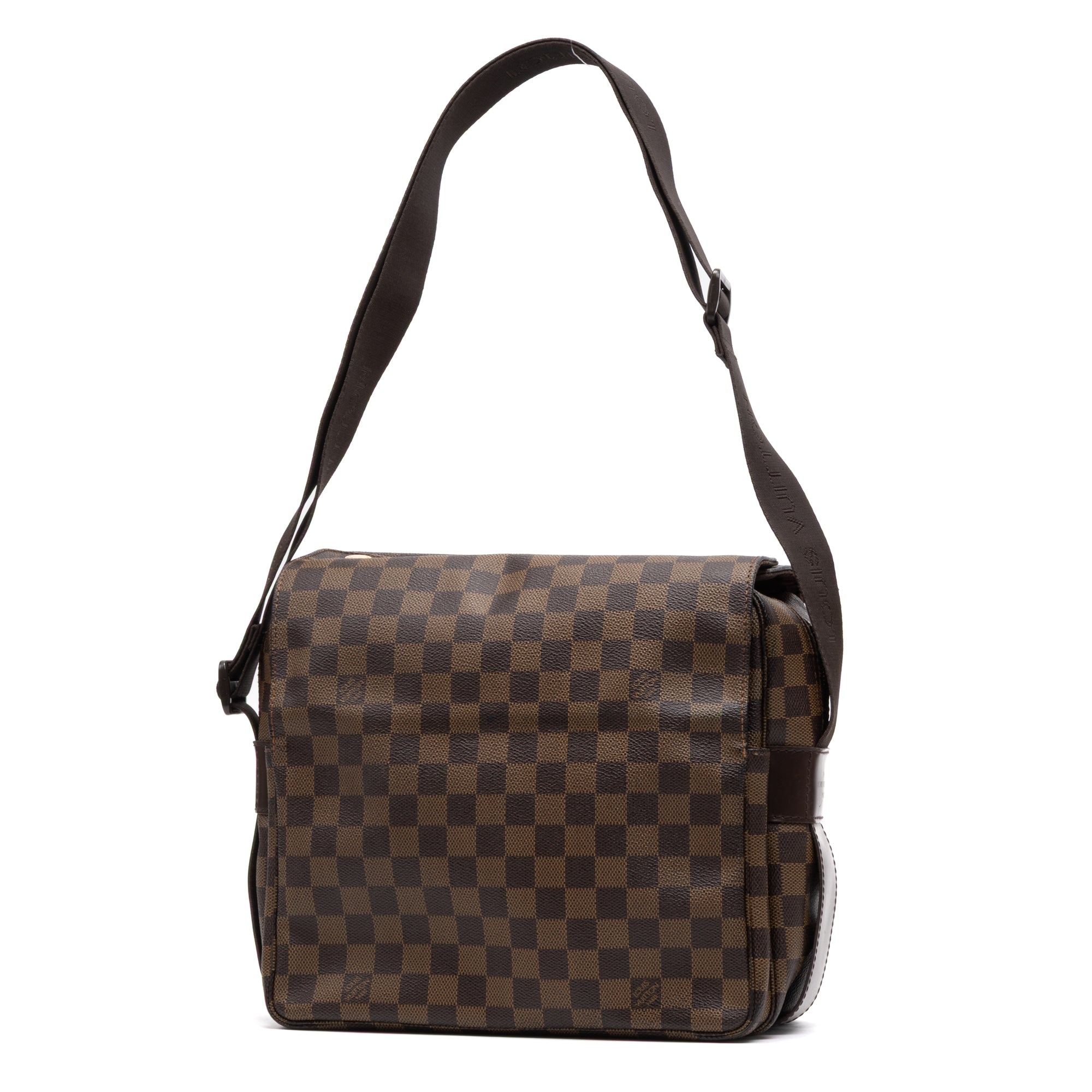 Shoulder Bag Naviglio Brown Damier Ebene