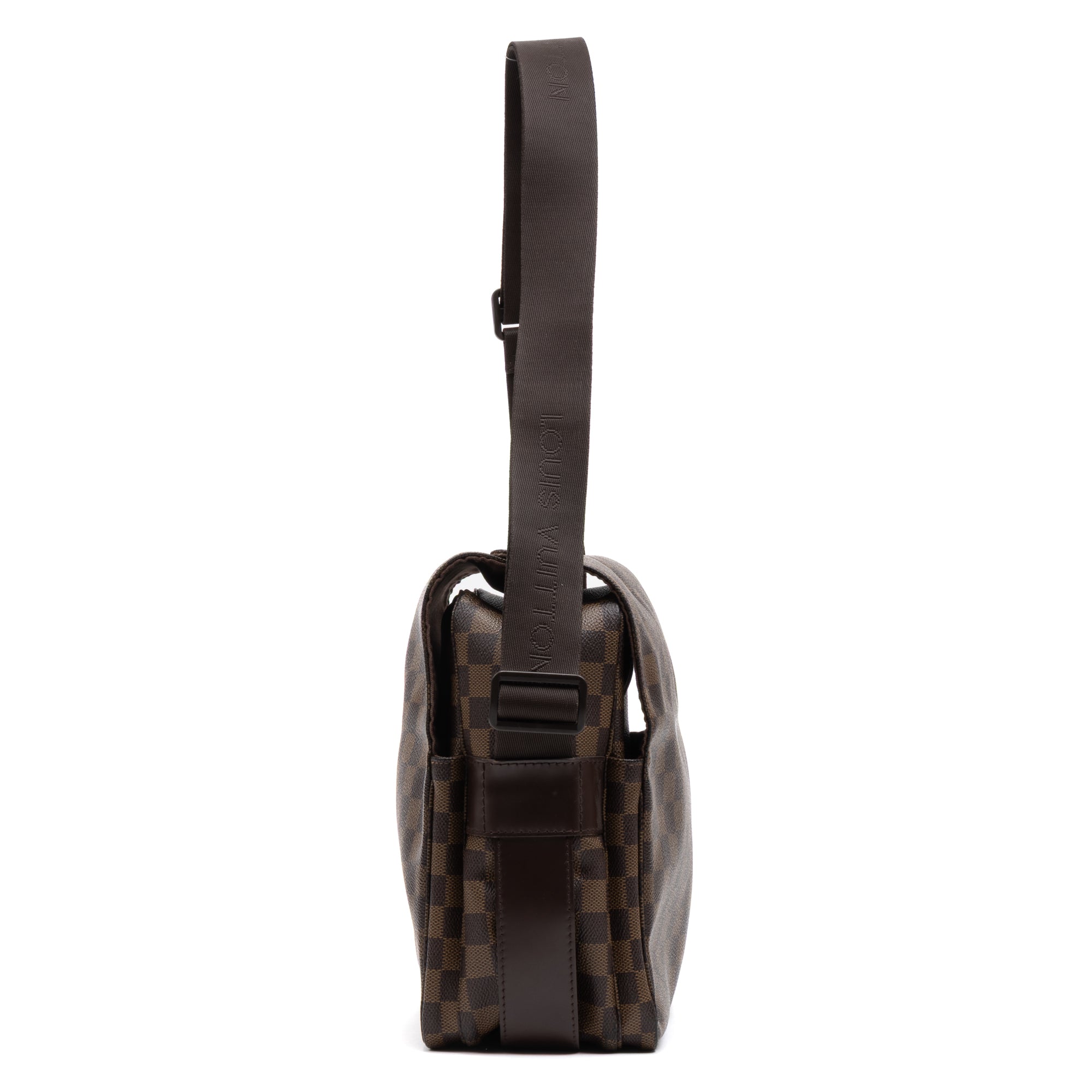 Shoulder Bag Naviglio Brown Damier Ebene