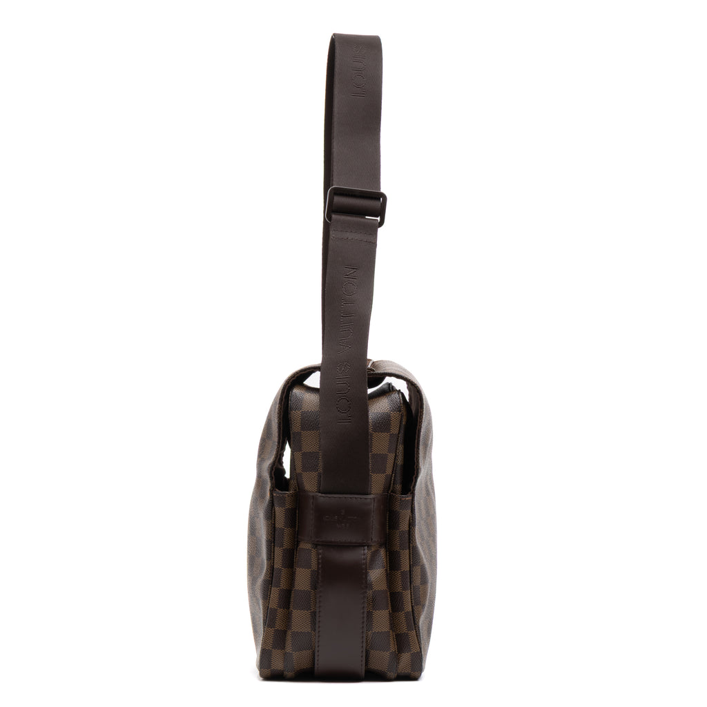 Shoulder Bag Naviglio Brown Damier Ebene