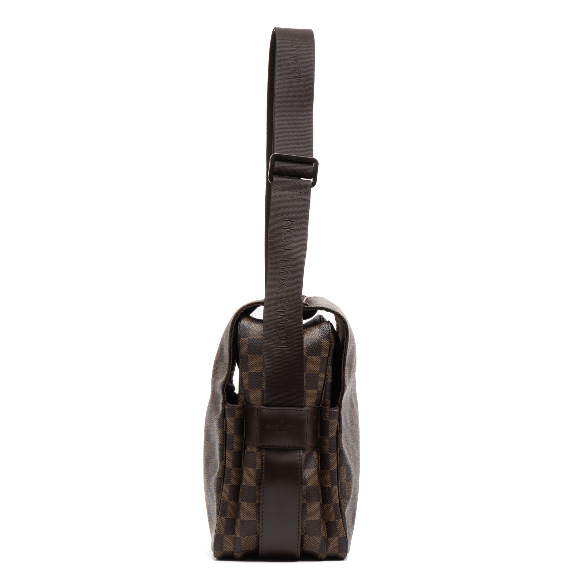 Shoulder Bag Naviglio Brown Damier Ebene