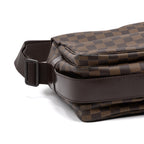 Shoulder Bag Naviglio Brown Damier Ebene