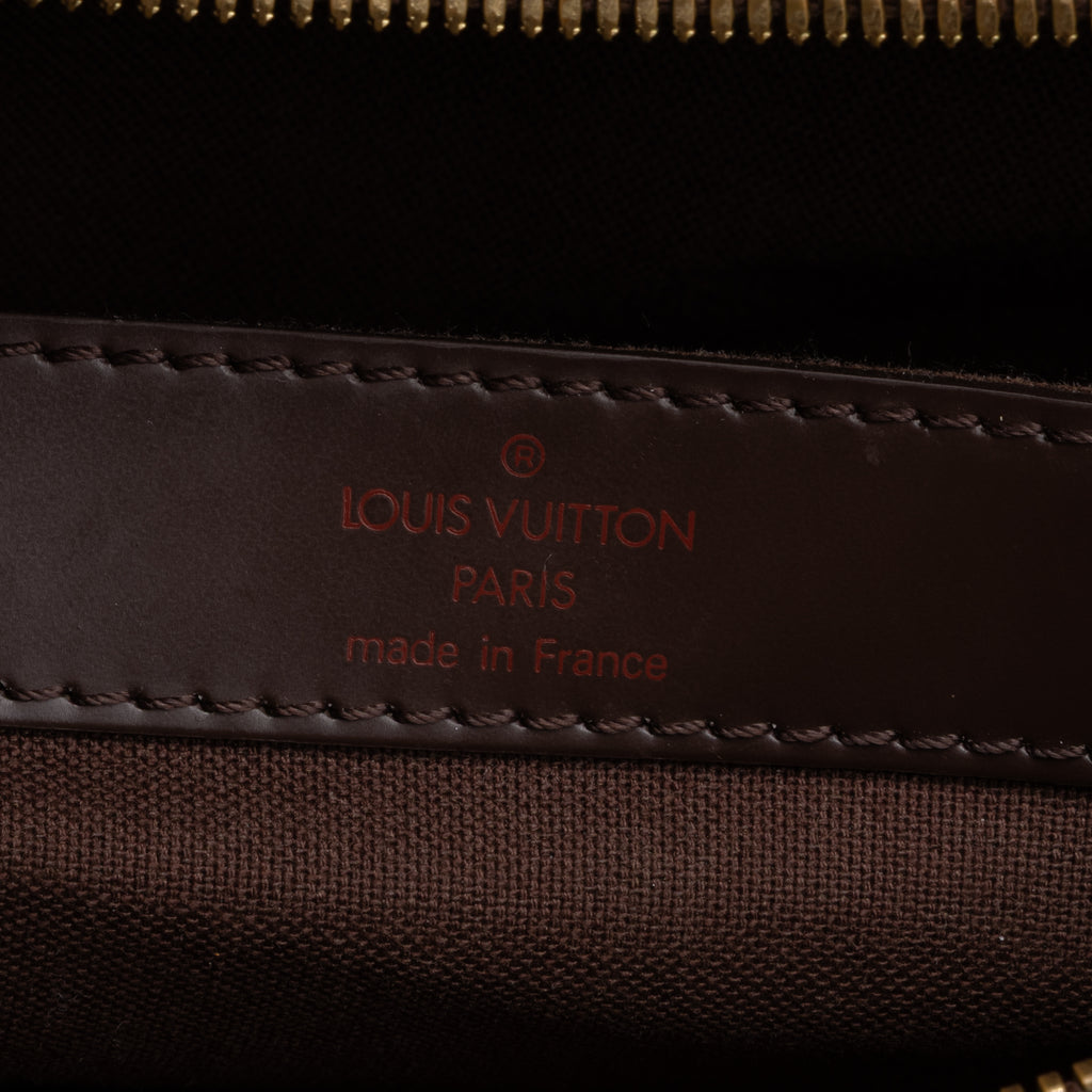 Shoulder Bag Naviglio Brown Damier Ebene