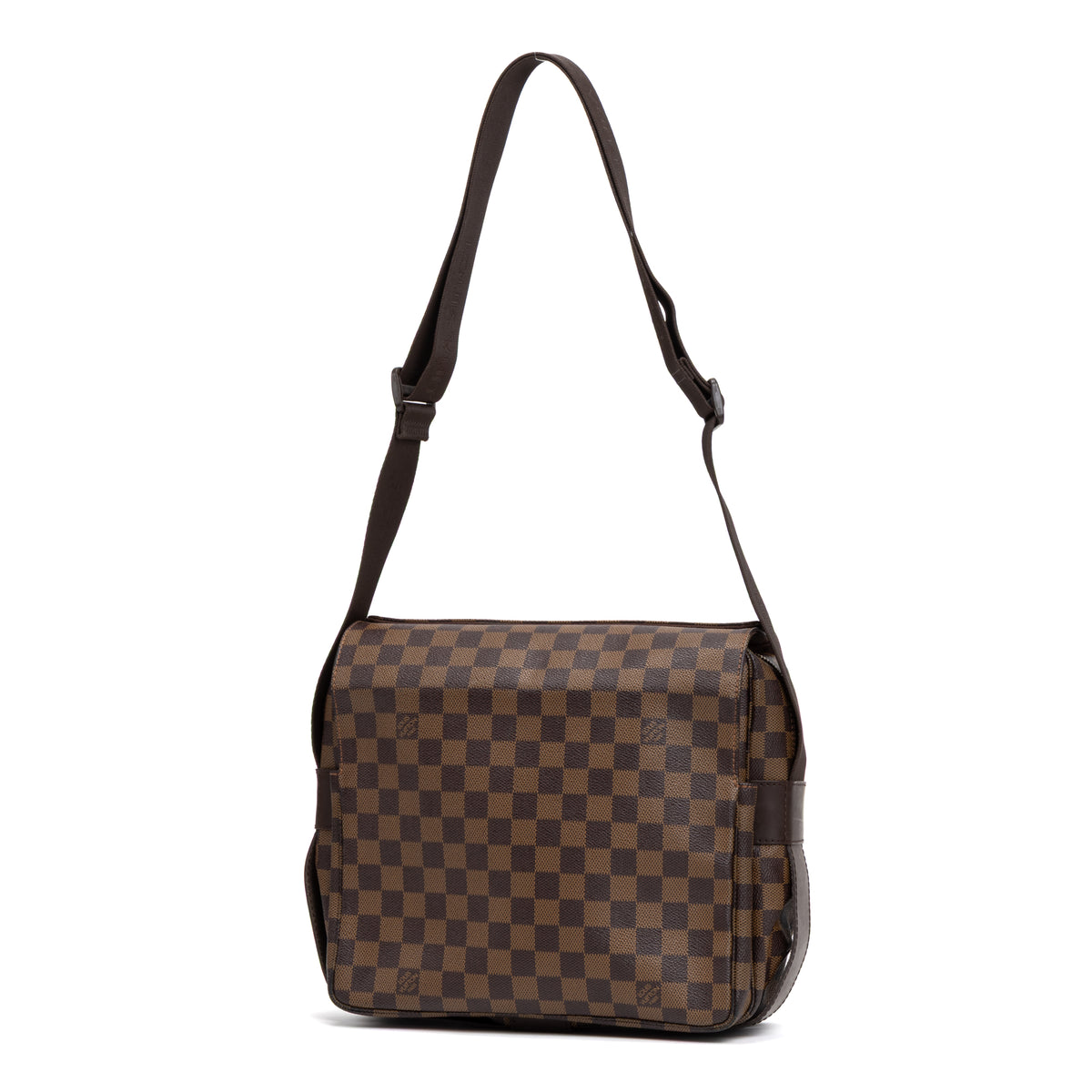 Shoulder Bag Naviglio Brown Damier Ebene