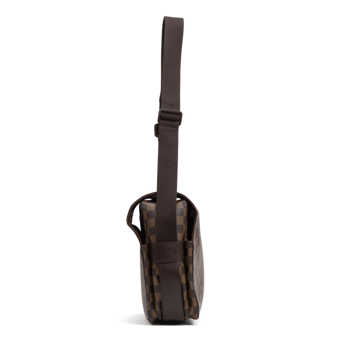 Shoulder Bag Naviglio Brown Damier Ebene